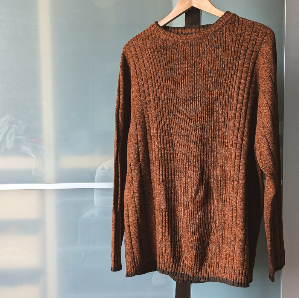 Vintage Agenda New York Lightweight Men's Pullover Crew Neck Sweater - XL